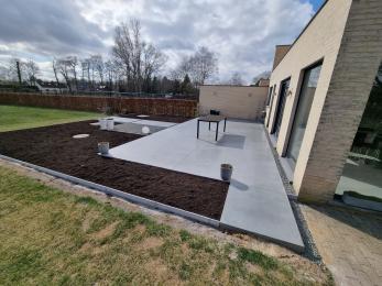 Terras Renovatie In Gepolierde Beton | Davo Projects